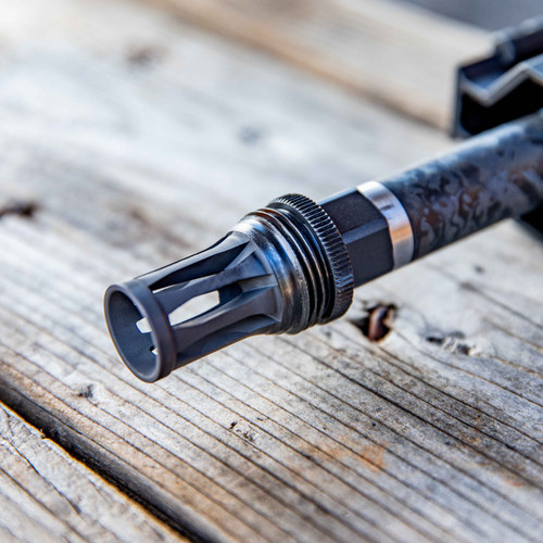 KGM Suppressors A-QD-FH-S-1 Quick Detach 1/2x28 Flash Hider - Black Nitride Finish KGM Suppressors A-QD-FH-S-1 Quick Detach 1/2x28 Flash Hider - Black Nitride Finish