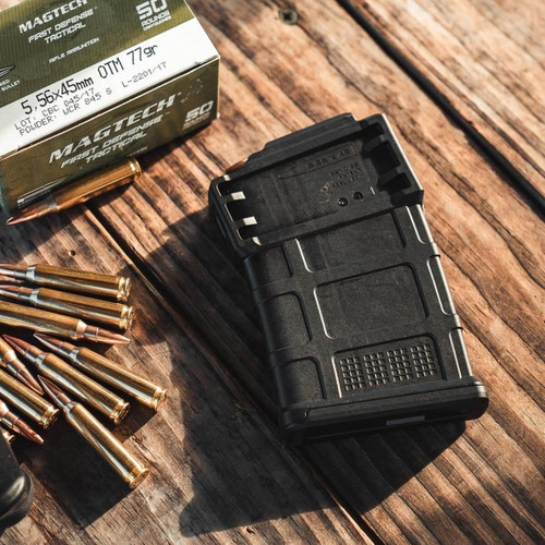 Magpul PMAG 10 5.56 AC AICS Short Action 10 Round Magazine - Black Magpul PMAG 10 5.56 AC AICS Short Action 10 Round Magazine - Black