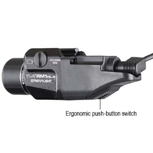 Streamlight TLR RM 1 HL-X USB Rail Mounted Weapon Light - Light Only, Black Streamlight TLR RM 1 HL-X USB Rail Mounted Weapon Light - Light Only, Black