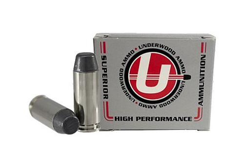 Underwood Ammo 10mm Auto - 200gr. Hard Cast Lead Flat Nose - 20 rds per box