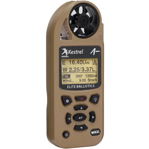 Kestrel 5700X WEZ Weather Meter with Applied Ballistics - Tan