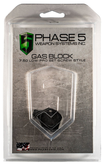 Phase 5 Weapon Systems LOPROGAS Lo Pro Gas Block