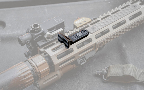 SOLGW Quick Detach M-LOK Barricade Stop with QD Sling Mount - FDE Cerakote SOLGW Quick Detach M-LOK Barricade Stop with QD Sling Mount - FDE Cerakote