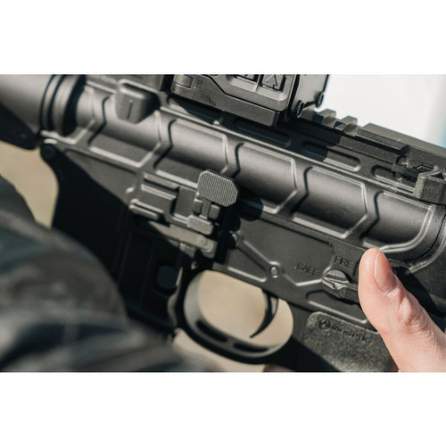 Primary Weapons Systems PWS Mod 2 Enhanced Bolt Catch - Fits AR-15, Black