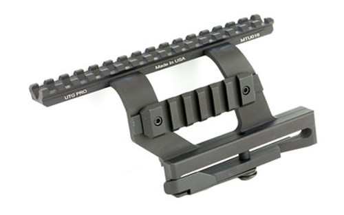 Leaper's Inc - UTG PRO AK Quick Release Side Mount - Fits AK Style Weapons w/ a Side Rail, Black