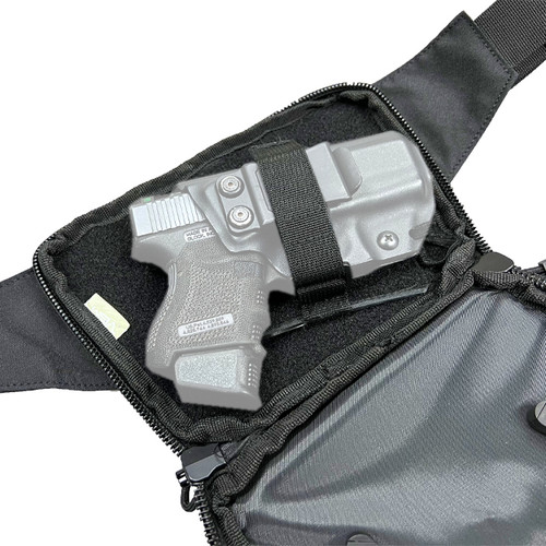 NcStar VISM CCW Fanny Pack - Black