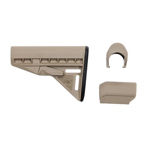 BCM Bravo Company Stock Mod 3 with Stock Risers - FDE BCM Bravo Company Stock Mod 3 with Stock Risers - FDE