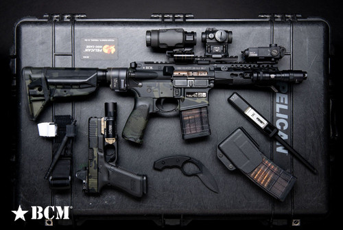 BCM A/T Optic Riser Optic Riser 525-10X5 - Black