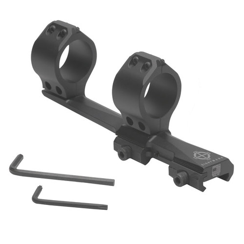 Sightmark SM34019 Tactical 30mm Fixed Cantilever Scope Mount with 20 MOA - Black