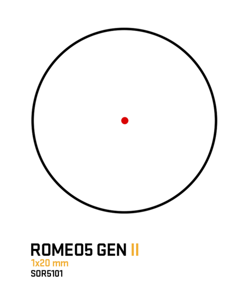 Sig Sauer ROMEO5 GEN II - 2 MOA Compact Red Dot Sight, FDE