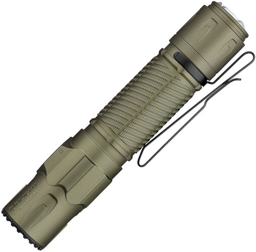 Olight Warrior Ultra 2500 Lumens Tactical Flashlight with OAL Material - Olive Green Finish Olight Warrior Ultra 2500 Lumens Tactical Flashlight with OAL Material - Olive Green Finish