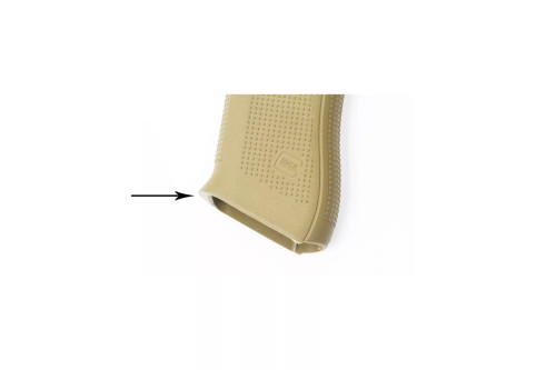 Agency Arms Aluminum EDC Magwell for the Glock 19X - FDE Finish