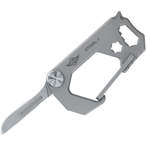 Olight Otool 2 Titanium Versatile Key Chain Carabiner with Small Knife