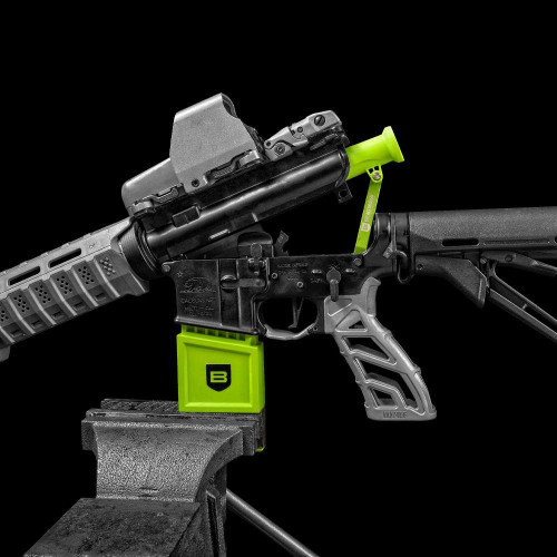 Breakthrough Clean Technologies Bore Guide with Pivot Lock For AR15 - Secures Action Open for Cleaning