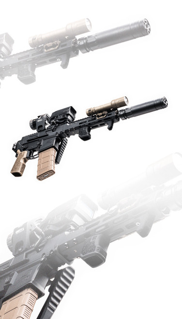 Die Free Co Full Stop M-LOK Hand Stop - Black