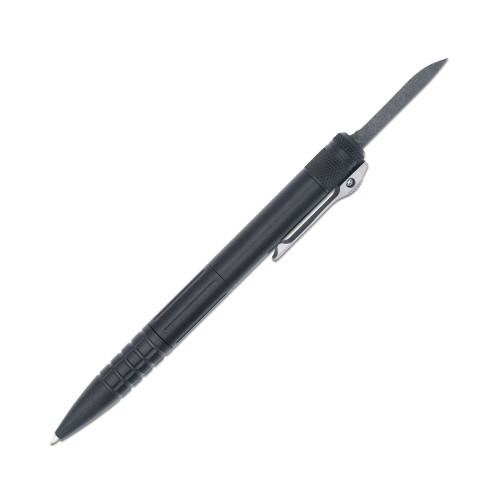 CobraTec Knives CNC OTF Pen Gen II - 1.75" D2 Drop Point Blade, Black Aluminum CobraTec Knives CNC OTF Pen Gen II - 1.75" D2 Drop Point Blade, Black Aluminum