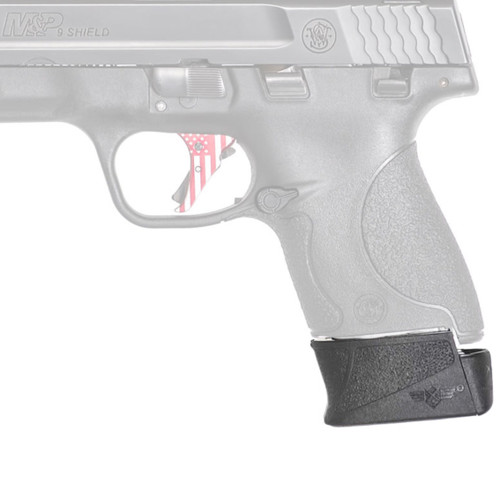 Xtech Tactical MTX M&P Shield 9mm +2 .40 S&W +1 Magazine Extension Xtech Tactical MTX M&P Shield 9mm +2 .40 S&W +1 Magazine Extension
