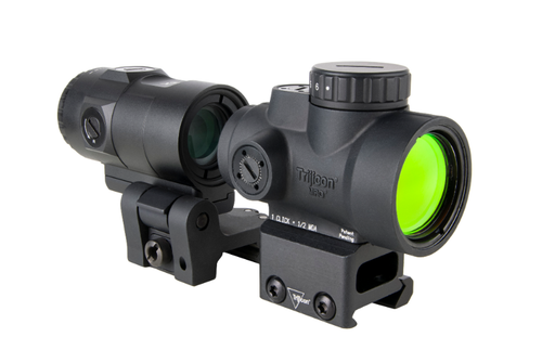Trijicon MRO SD Red Dot Sight w/ 3x Magnifier Combo - Black Finish Trijicon MRO SD Red Dot Sight w/ 3x Magnifier Combo - Black Finish