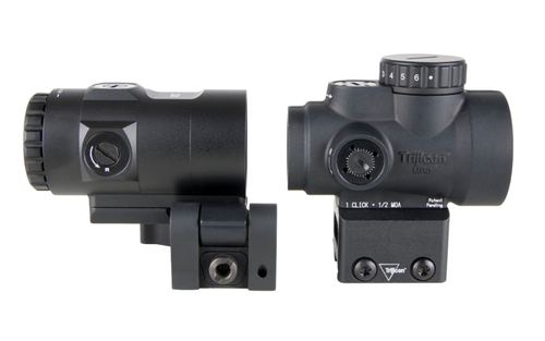 Trijicon MRO SD Red Dot Sight w/ 3x Magnifier Combo - Black Finish Trijicon MRO SD Red Dot Sight w/ 3x Magnifier Combo - Black Finish