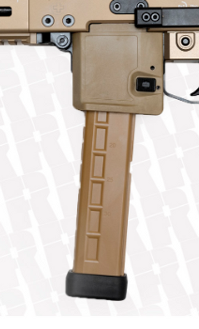 B&T KH9 Covert "Slip-in" 25 Round Magazine - Coyote Tan B&T KH9 Covert "Slip-in" 25 Round Magazine - Coyote Tan