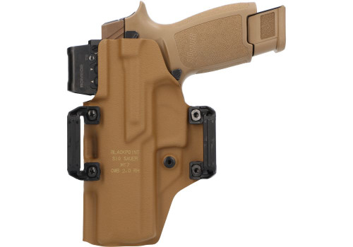Sig Sauer P320-M17 OWB Blackpoint Tactical RH Coyote Holster