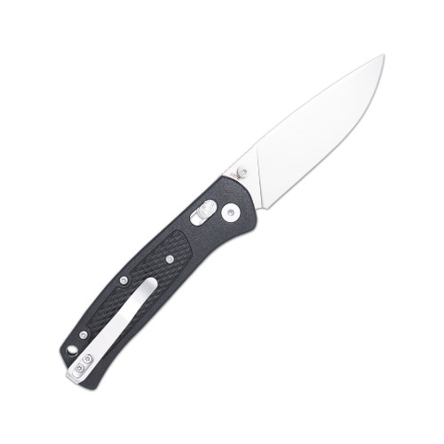 CobraTec Knives Scout Bar Lock Folding Knife - 3.125" VG-10 Drop Point Satin Blade, Black Grivory Scales CobraTec Knives Scout Bar Lock Folding Knife - 3.125" VG-10 Drop Point Satin Blade, Black Grivory Scales