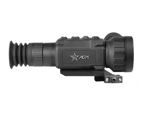 AGM Rattler V3 LRF 50-640 Thermal Weapon Sight - Black