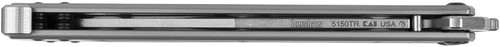 Kershaw Knives Lucha Trainer Balisong Butterfly Knife - 4.6" Stonewashed Sandvik 14C28N Dull Blade, Bead Blasted Stainless Steel Handles Kershaw Knives Lucha Trainer Balisong Butterfly Knife - 4.6" Stonewashed Sandvik 14C28N Dull Blade, Bead Blasted Stainless Steel Handles