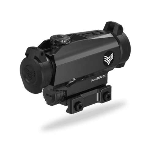 Swampfox Optics Blade 1X25 Prism Scope - Red Bullet Rise Compensating Reticle Swampfox Optics Blade 1X25 Prism Scope - Red Bullet Rise Compensating Reticle
