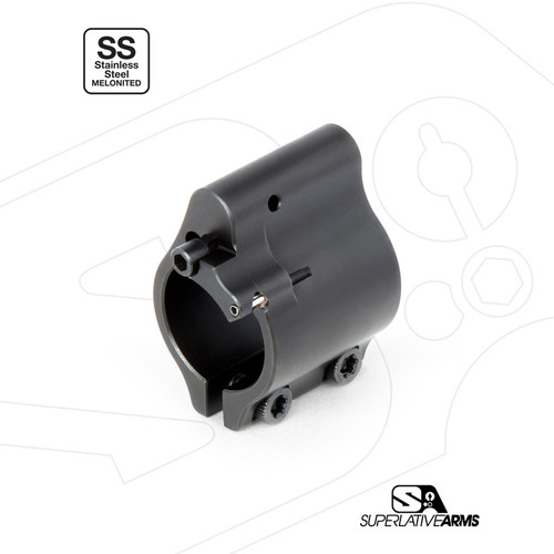 Superlative Arms Adjustable Bleed Off Gas Block - Clamp Install