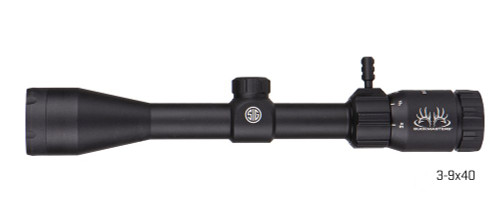 Sig Sauer Buckmaster Rifle Scope - 3-9X40mm, BDC Reticle, 1" Tube, 0.25 MOA Adjustments, Black Color Sig Sauer Buckmaster Rifle Scope - 3-9X40mm, BDC Reticle, 1" Tube, 0.25 MOA Adjustments, Black Color