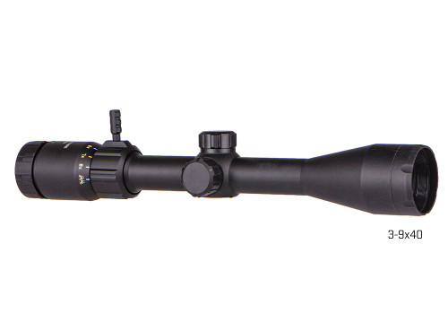 Sig Sauer Buckmaster Rifle Scope - 3-9X40mm, BDC Reticle, 1" Tube, 0.25 MOA Adjustments, Black Color Sig Sauer Buckmaster Rifle Scope - 3-9X40mm, BDC Reticle, 1" Tube, 0.25 MOA Adjustments, Black Color