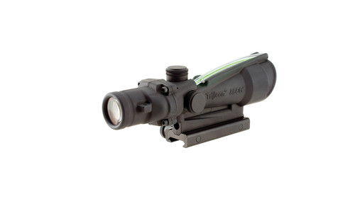 Trijicon ACOG® 3.5x35 BAC Riflescope -300 BLK BDC Green Crosshair Reticle, Thumbscrew Mount, Tritium / Fiber Optics Illuminated -  TA11-C-100416 Trijicon ACOG® 3.5x35 BAC Riflescope -300 BLK BDC Green Crosshair Reticle, Thumbscrew Mount, Tritium / Fiber Optics Illuminated -  TA11-C-100416