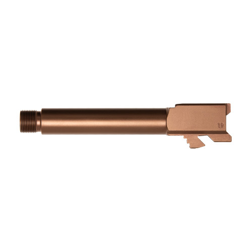 Ballistic Advantage BAPSG195T1R Premium Series Threaded 9mm Glock 19 Barrel - Fits Glock 19 Gen 3-5, Copper PVD Finish Ballistic Advantage BAPSG195T1R Premium Series Threaded 9mm Glock 19 Barrel - Fits Glock 19 Gen 3-5, Copper PVD Finish