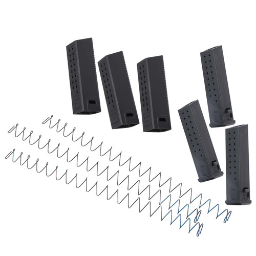 KRISS USA 9MM +23 Rounds Glock 17 Magazine Extension - Black, Fits Kriss VECTOR, 3 Pack KRISS USA 9MM +23 Rounds Glock 17 Magazine Extension - Black, Fits Kriss VECTOR, 3 Pack