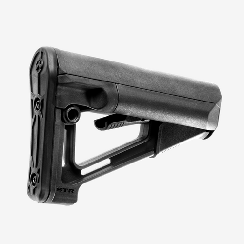 Magpul STR® Carbine Stock – Mil-Spec - A storage-capable version of the CTR Magpul STR® Carbine Stock – Mil-Spec - A storage-capable version of the CTR