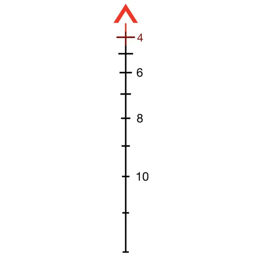 Trijicon 100175 ACOG Black Hardcoat Anodized 5.5x50mm Illuminated Red Chevron .308/7.62 BDC Reticle