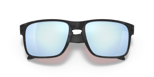 Oakley Holbrook Sunglasses - Matte Black Camo Frame, Prizm Deep Water Polarized Lenses Oakley Holbrook Sunglasses - Matte Black Camo Frame, Prizm Deep Water Polarized Lenses