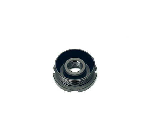 B&T Firearms SD-145582 1/2-28 Direct Thread HUB Lightweight Adapter - Black