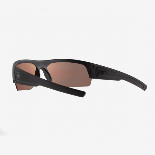 Magpul Industries Helix Eyewear - Polarized, Black Frame, Bronze Lens/Blue Mirror Magpul Industries Helix Eyewear - Polarized, Black Frame, Bronze Lens/Blue Mirror