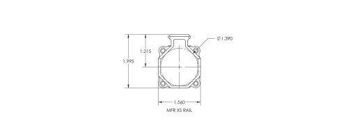 Daniel Defense MFR 13.5" M-LOK Rail - Black