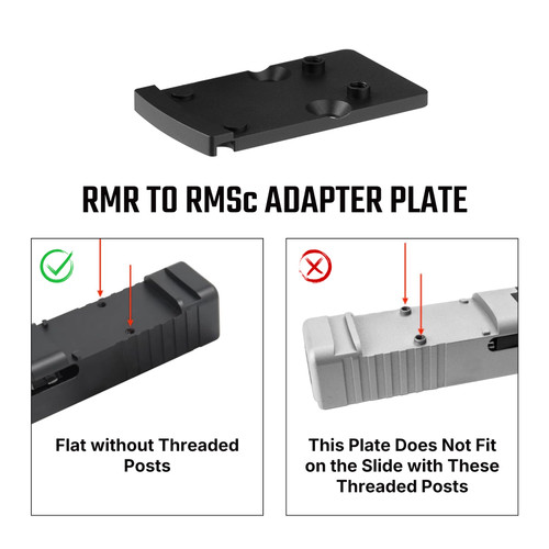Osight RMR to RMSc Adapter Plate