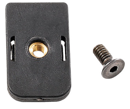 Hogue OverMolded Rubber Grip Extension Base Pads for 15 Round P365X and XL Magazines - Black