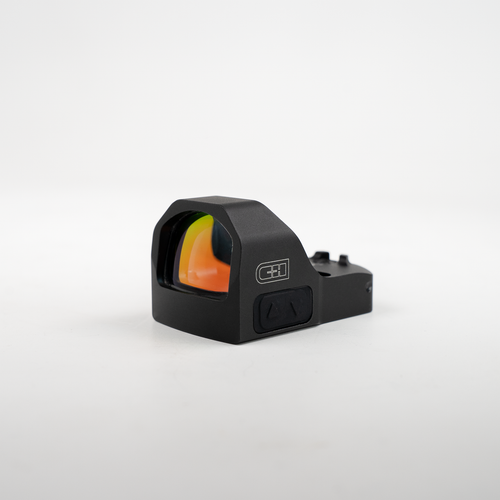 C&H Precision EDC-XL RMR Footprint Reflex Sight - Multi Reticle, Black