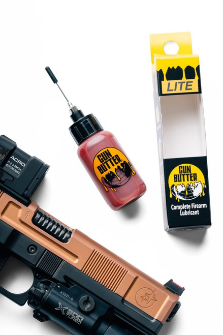 Gun Butter LITE Bottle Needle Oiler (1 oz) - Less Viscous Gun Lubricant Gun Butter LITE Bottle Needle Oiler (1 oz) - Less Viscous Gun Lubricant