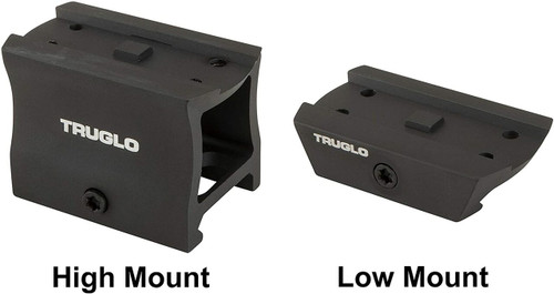 XMAS Truglo TRU-TEC 2 MOA Red Dot Sight - 20mm Quick Detach Low Mount Included