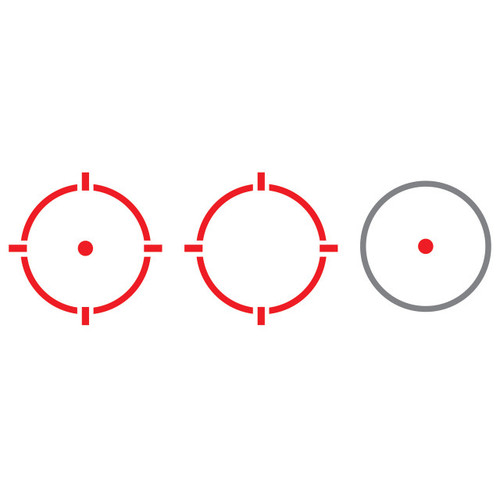 Aimwin Red Dot Sight RMR Footprint PN320 - Multi Reticle System, Black Finish