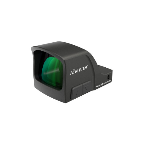 Aimwin Green Dot Sight RMR Footprint PN120_GR - 2 MOA Green Dot Reticle, Black Finish