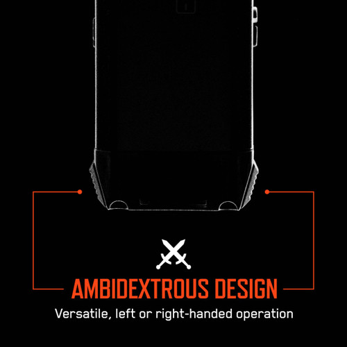 iProTec RM600LSR Rail Mount Light + Red Laser - Black Finish