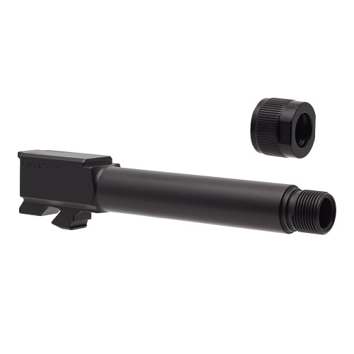 Glock OEM Glock 19 GEN3/4 9MM Threaded Barrel - 1/2x28, Black